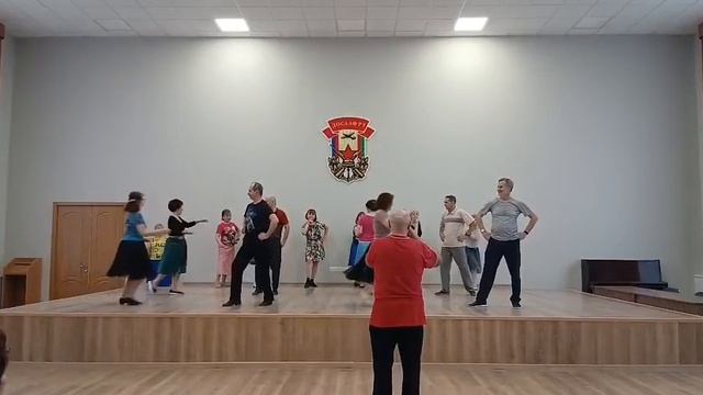 Снова стою одна. репетиция Империала.