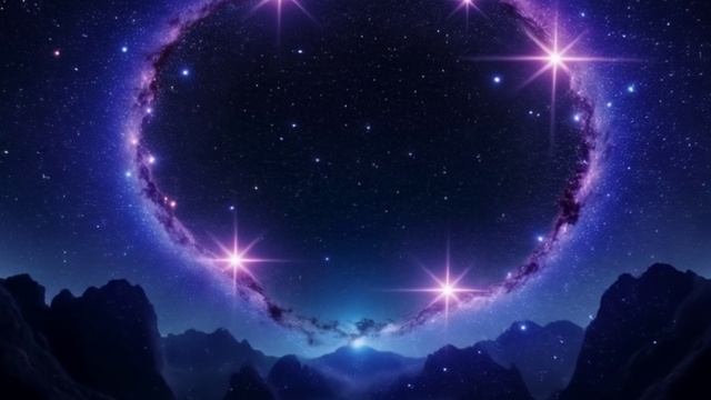 Футаж. Звёздное небо.mp4