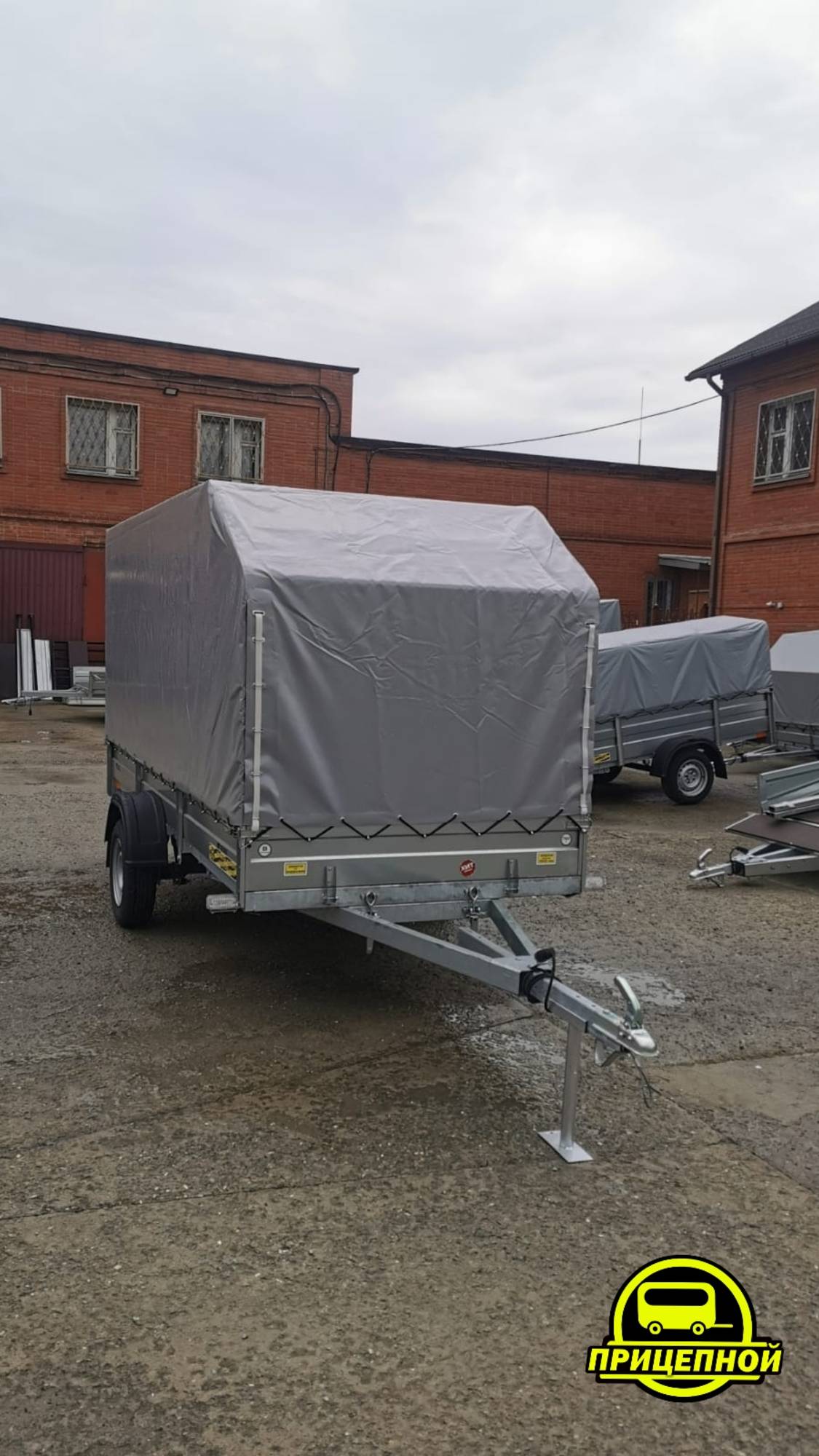 Видеообзор на прицеп Викинг 1535