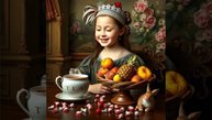 Маленькая девочка: трогательные фото, видео. Красивый подарок бабушке! Клип №8