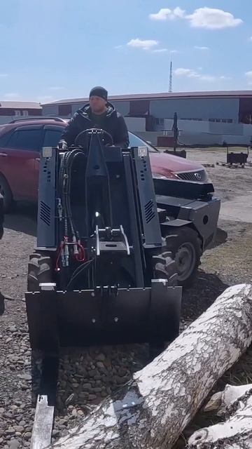 Паллеты, брёвна, рулоны — MAKER 600 справится со всем!