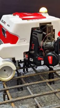 Автоматический робот для вязки арматуры😎👍