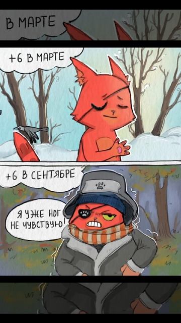 Кот осенний