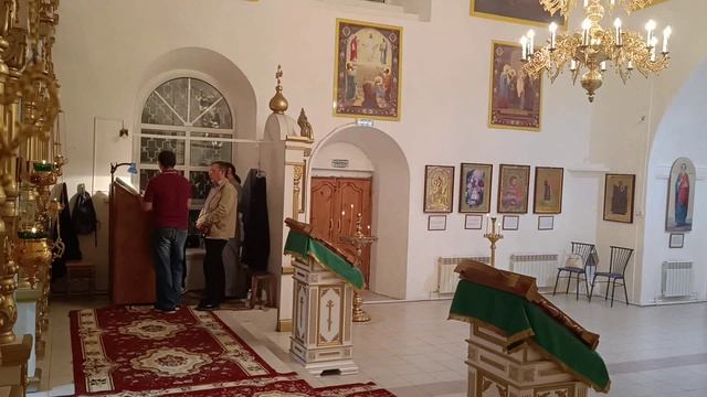 Всенощное бдение на Прп. Сергия Радонежского