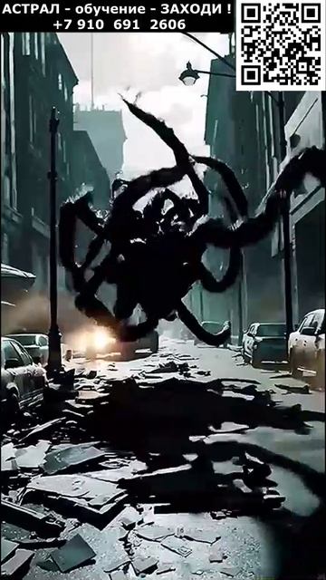 Монстры уже в Европе. Хоррор. ИИ. Арт нейросеть #ИИ #нейросеть #видео #AI #хоррор #Ужас #Паника