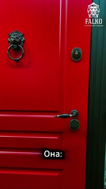 Красивая входная дверь Falko