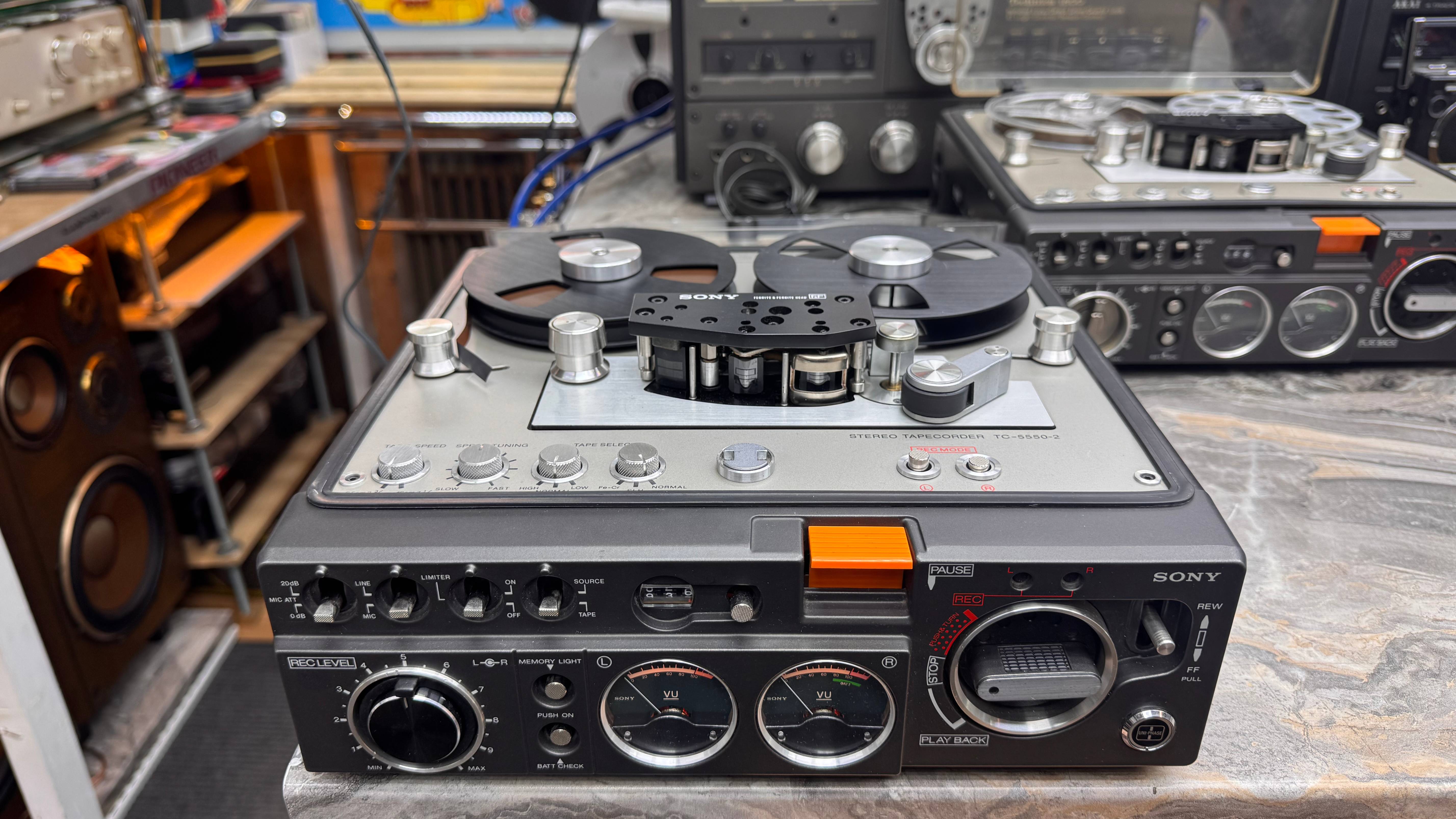 Катушечный магнитофон SONY TC-5550 - 2