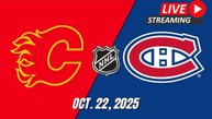 Калгари — Монреаль | Calgary — Montreal NHL сезон 25/26 | 23.10.2025 Прямая трансляция
