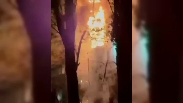 Запорожье 22 10 25_ Не менее десятка прилётов_ На кадрах результат работы ПВО