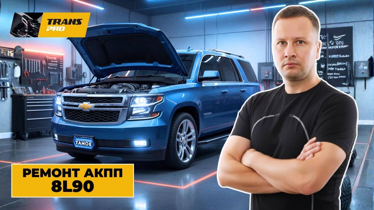 Ремонт акпп на Shevrolet Tahoe. Ремонт акпп 8L90, 8L80.