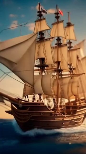 Ожившая легенда / A legend come to life  #легенда #корабль