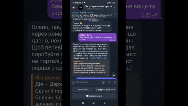 Как войти в Дию без заграна. Какие сейчас проблемы с Дией. 21 октября 2025 г.