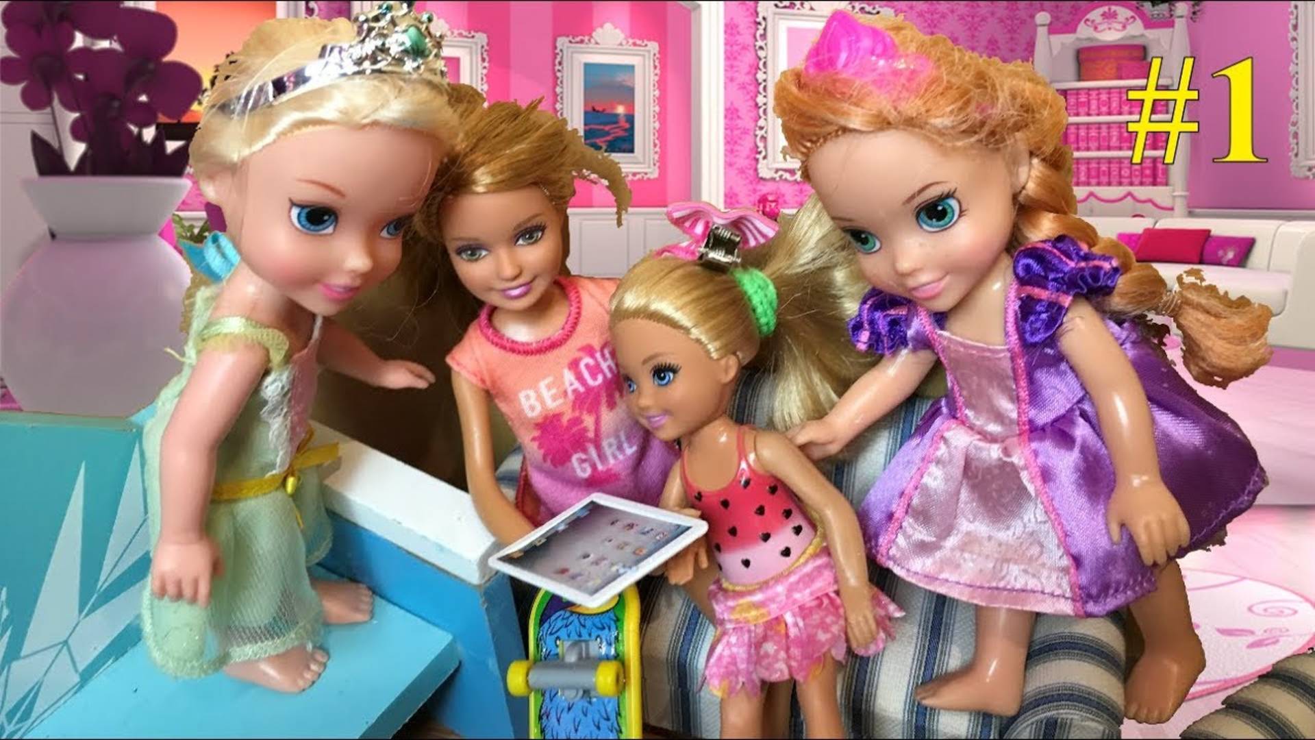 КУКЛЫ БАРБИ БЛИЗНЯШКИ И ЧЕЛСИ