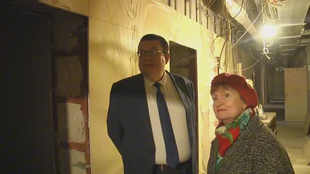 Депутаты оценили ход ремонтных работ в инфекционном корпусе Ступинской клинической больницы.