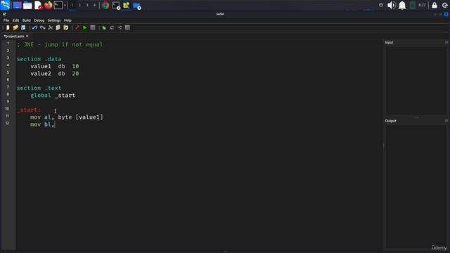 12.004 Jump if Not Equal