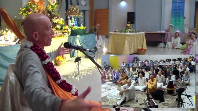 Лекция на Шри Говардхана Пуджу, Е.С. Бхакти Ратнакар Амбариши Свами, Ростов на Дону, 2025г.