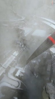 Мойка М3. Мойка двигателя паром