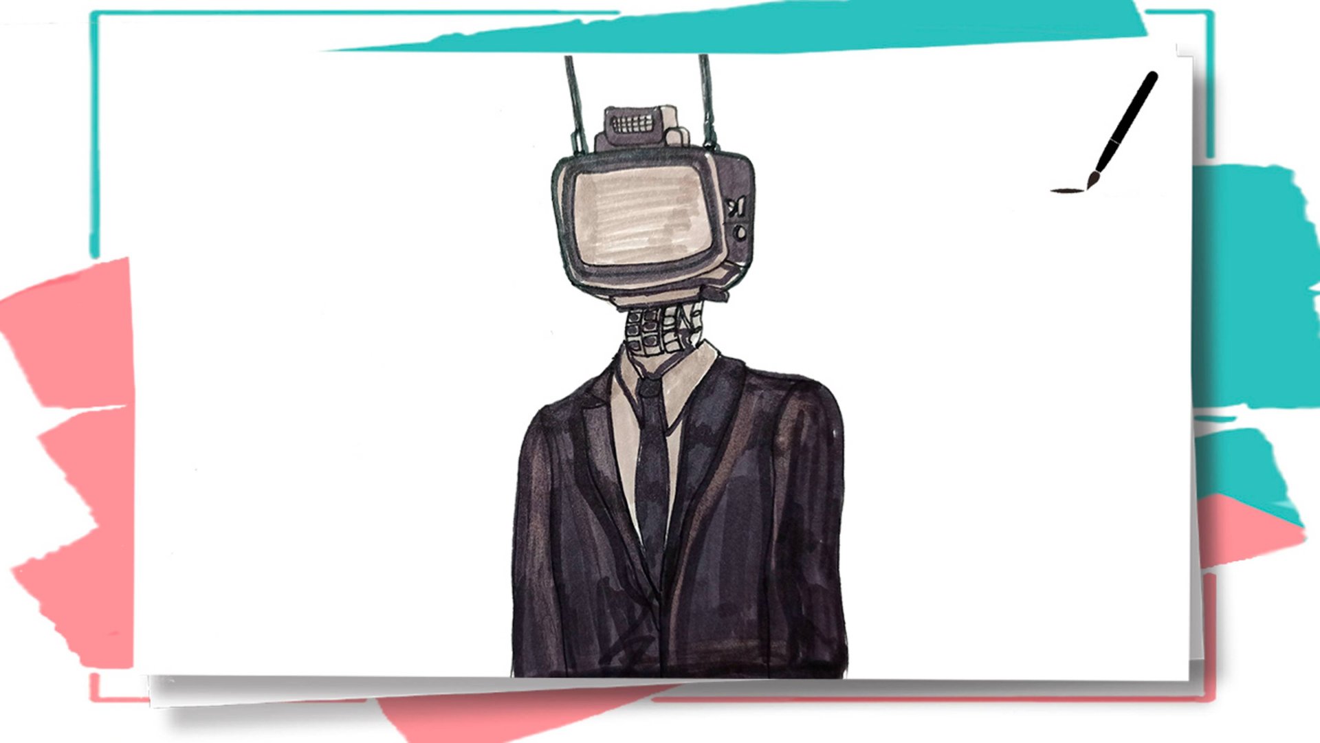 Рисуем ТВ Мена