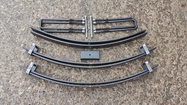 2390 Комплект усиления задних рессор для КАМАЗ Компас 5 ( плюс 2 тонны)