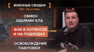 Обмен ударами БЛА. Бои в Купянске и на подходах. Освобождение Павловки