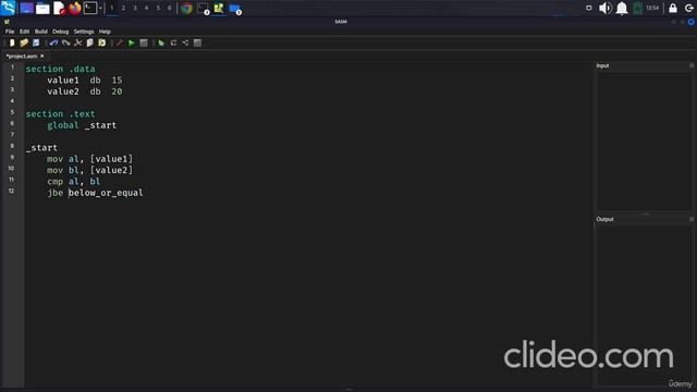 12.012 Jump if below or equal