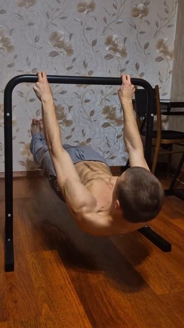 Передний вис на 2 пальцах