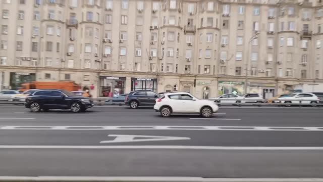 Прогулка на трамвае по Москве