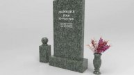Памятники из Междуреченского гранита на могилу из Хибинита из гранита Ка