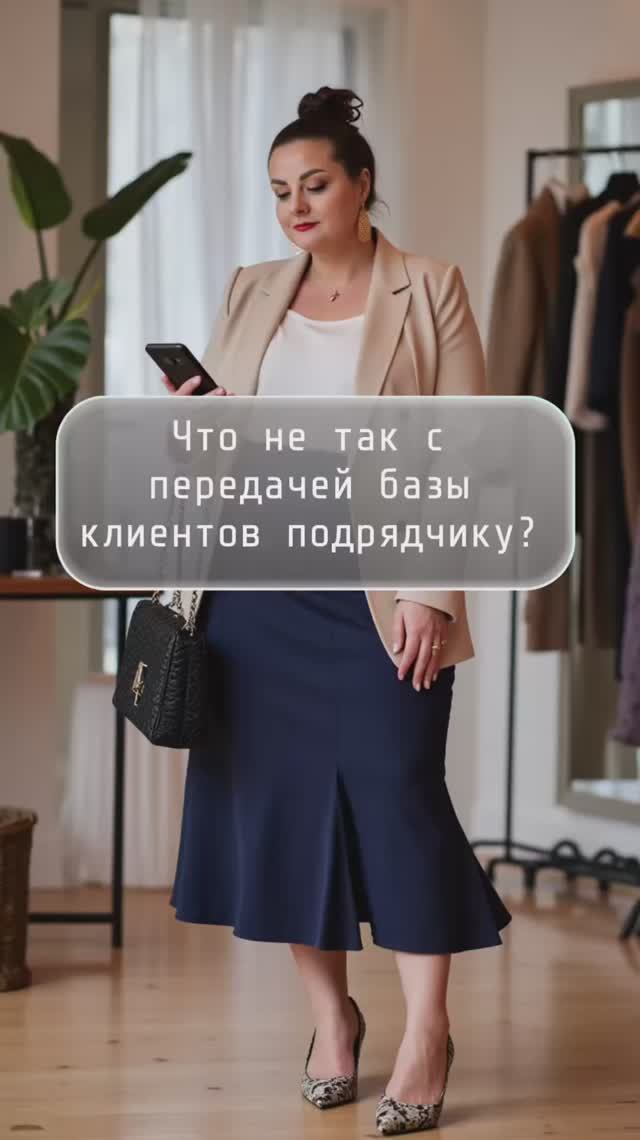 Что не так с передачей базы клиентов подрядчику?