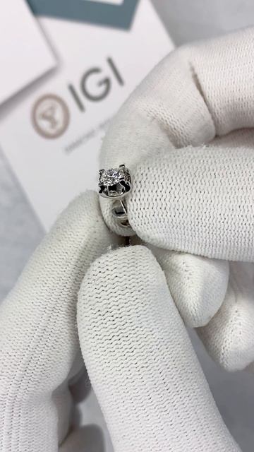 Серьги-пусеты с бриллиантами арт: К1710202500-01