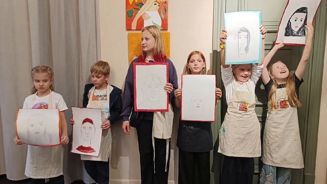 АРТ ИЗО для детей в Фотографиях 🎨Рисуем лицо❤️Таисия в эфире Октябрь2025