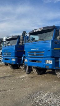 Движуч. Отгрузка седельных тягачей Камаз 43118