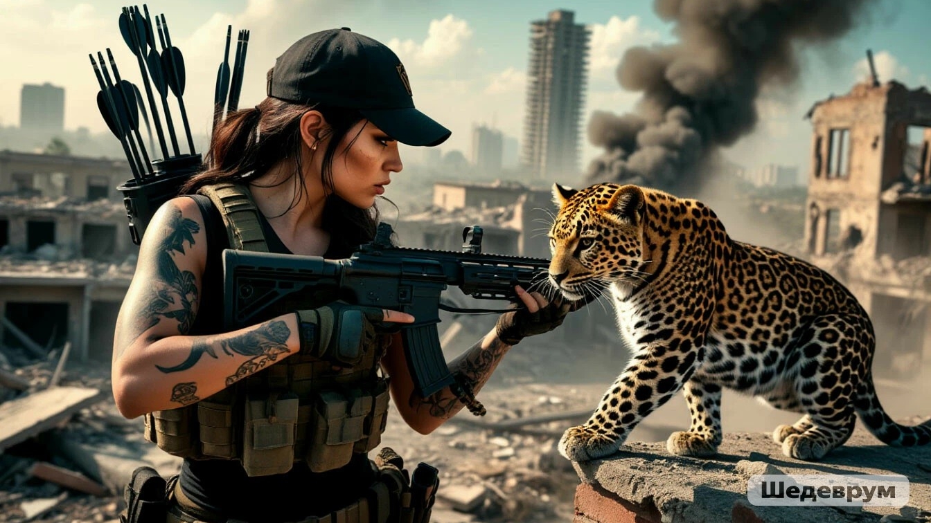 ОХОТНИЦА ДИАНА. ВАЛЕРИЙ ЛЕОНТЬЕВ.