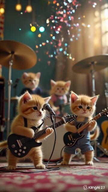 Котики поют