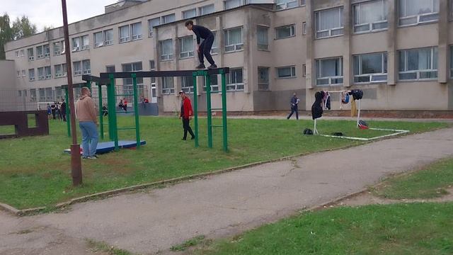 ушу-саньда. Тверском Дмитрий 15 лет 20.09.2025 г. армейская полоса препятствия "Юный Патриот"