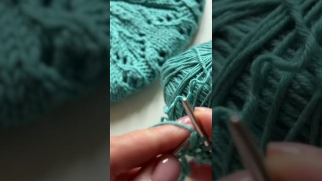 Красивый край косынки (бактуса)