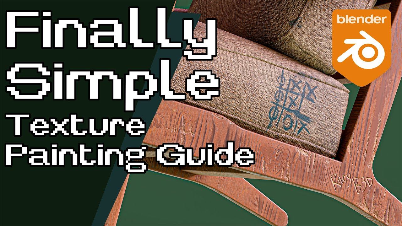 Finally: Texture Painting in Blender Made Simple