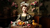 Красивый подарок бабушке от внучки! Маленькая девочка: трогательные фото, видео №16.
