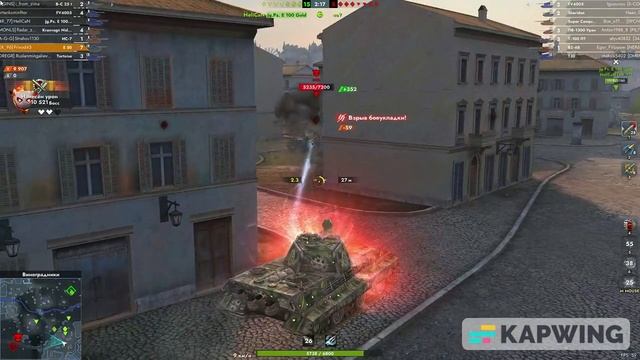 Подборка Взрывов БК под музыку Танки Блиц