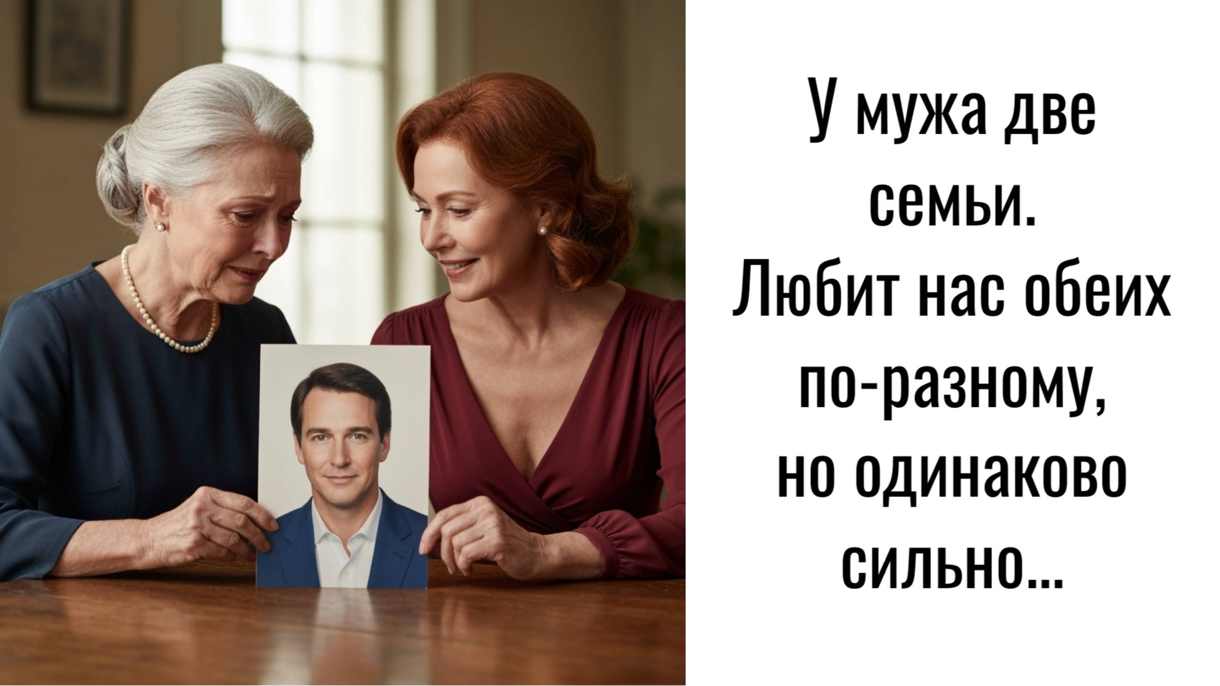 У мужа две семьи. Любит нас обеих по-разному, но одинаково сильно. | рассказы истории