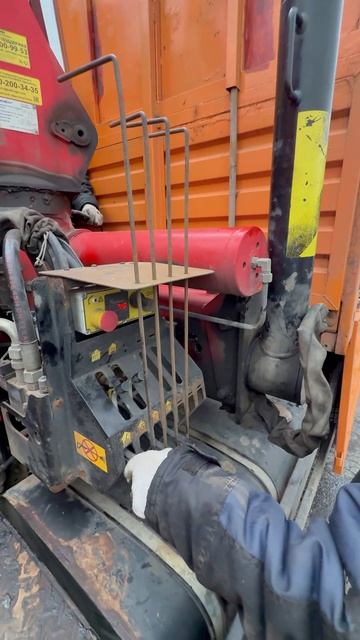 КМУ PALFINGER INMAN IM150N впервые за 4 года приехал на обслуживание 😲🫶🏻#gdplru #гидравлистика