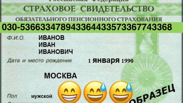 Диктую мошеннику БЕСКОНЕЧНЫЙ СНИЛС😂