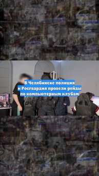 В Челябинске полиция и Росгвардия провели рейды по компьютерным клубам