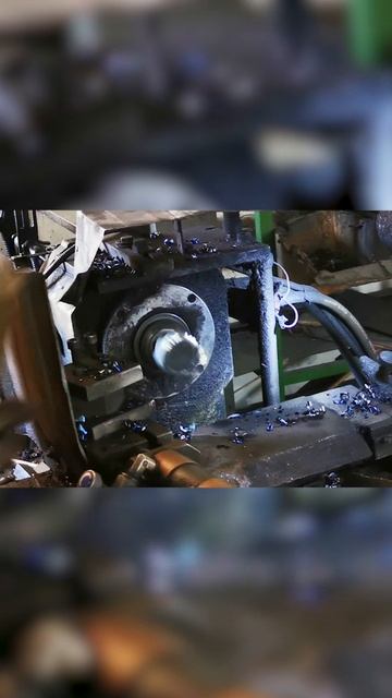 Снятие фаски с тяжелых шестигранных болтов