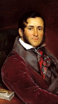 ТРОПИНИН Василий – Портрет Семёна Николаевича Мосолова. 1836