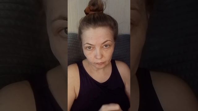 утренний отек, после вчерашних слез,
снимаем тейпы
часть 2