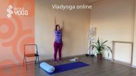 Тадасана с кирпичом (Айенгара)