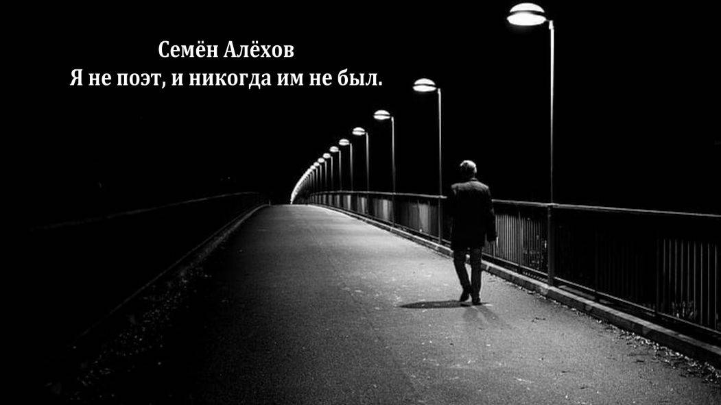 Я Семён Алёхов | Я не поэт, и никогда им не был (2025)