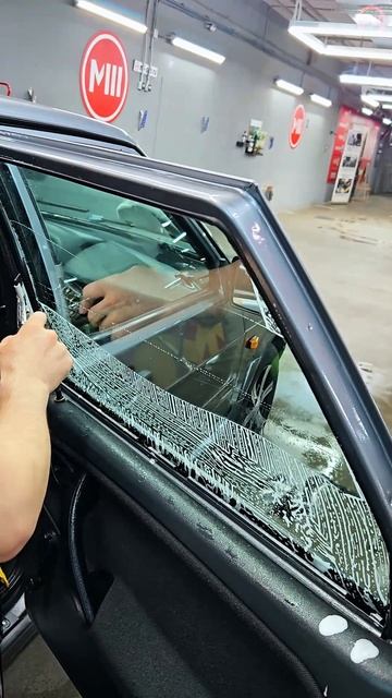 Мойка М3. Тонировка задних стекл