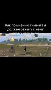 как по мнению тимейта я должен бежать когда его нокнули 😁